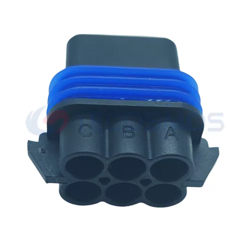 Auto Parts Warm Water Valve Plug Car Connector Waterproof Shell Suitable for Buick 6-pin Female 12052848 - image 2